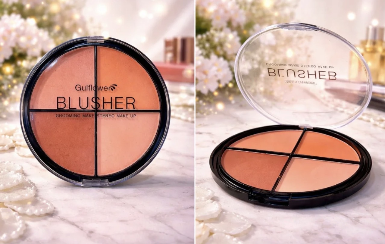 Palette Blusher 4 Teintes